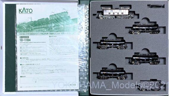 KATO 10-1184 ED19 + タキ10600セメント列車(明星セメント)