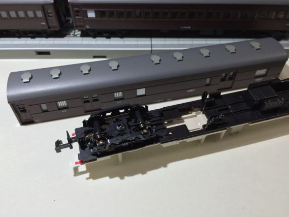 KATO スハ32系中央本線普通列車7両セット カトー Nゲージ 鉄道模型 マヌ34 4