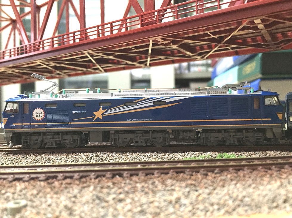EF510 北斗星色が入線です。KATO 3065-1 | NGaugeJP - 横濱模型 | 鉄道