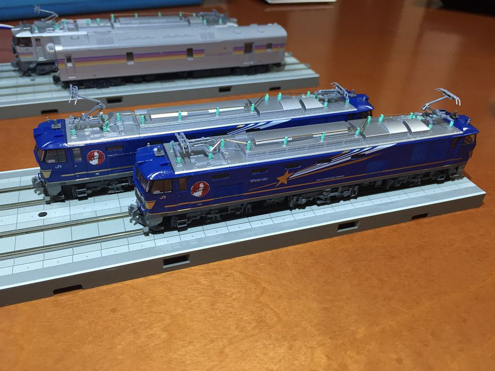 EF510 北斗星色が入線です。KATO 3065-1 | NGaugeJP - 横濱模型 | 鉄道