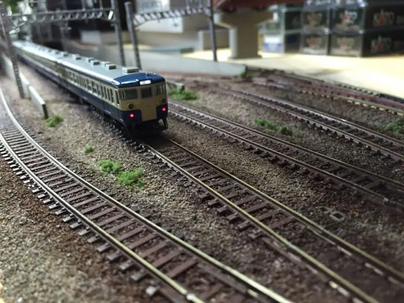 115系800番代 横須賀色 入線です。 KATO 10-1118 10-1119 | NGaugeJP