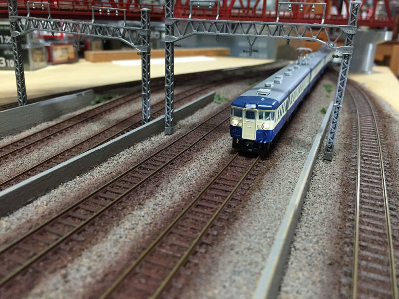 115系800番代 横須賀色 入線です。 KATO 10-1118 10-1119 | NGaugeJP