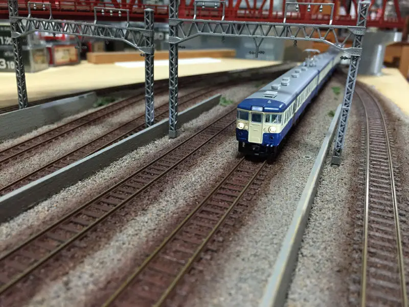 115系800番代 横須賀色 入線です。 KATO 10-1118 10-1119 | NGaugeJP