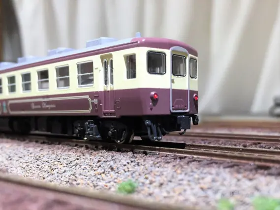 12系「ばんえつ物語」6両セットが入線しました。KATO 10-403