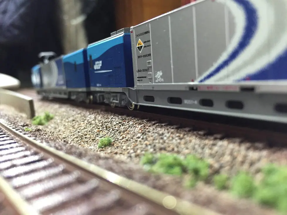 M250系 スーパーレールカーゴが入線です。 KATO 10-565 / 10-566 / 10