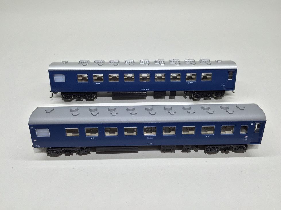 KATO 寝台急行「音戸」増結 10-1349 入線とちょっこり気になるとこが