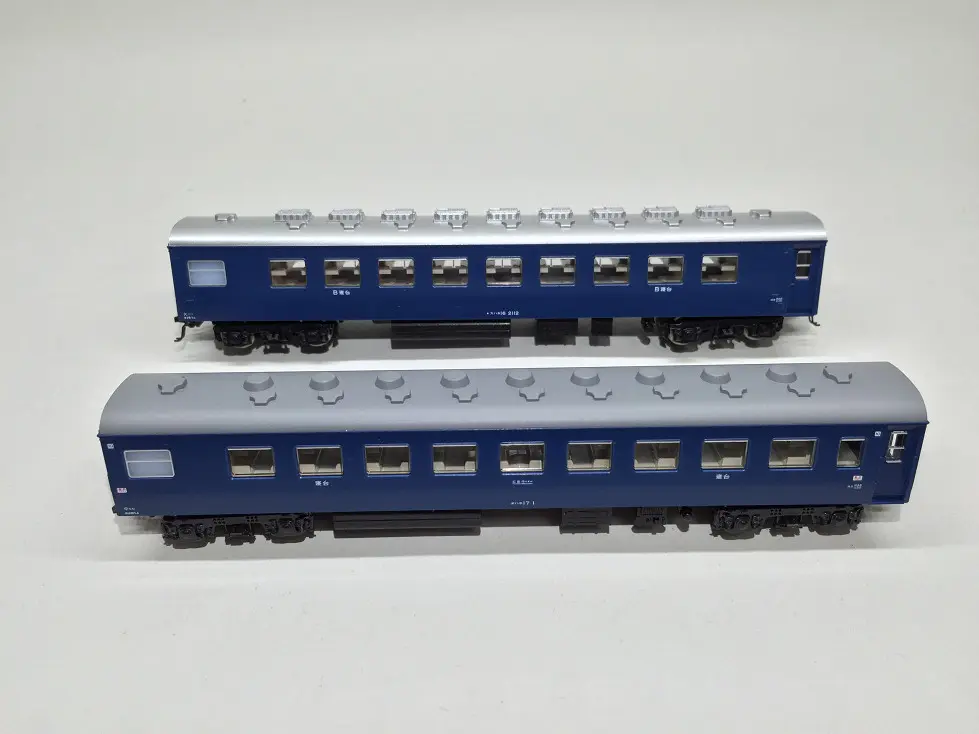 KATO 寝台急行「音戸」増結 10-1349 入線とちょっこり気になるとこが