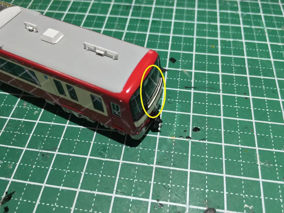 KATO 京急2100形 10-1307/10-1308 入線＆銀河モデルのパーツでTN化