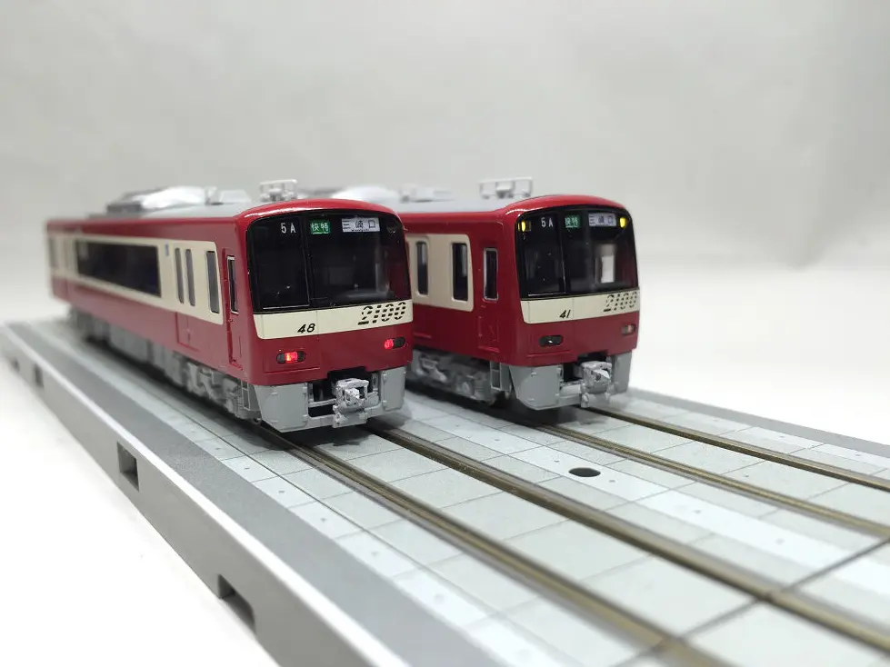 KATO 京急2100形 10-1307/10-1308 入線＆銀河モデルのパーツでTN化