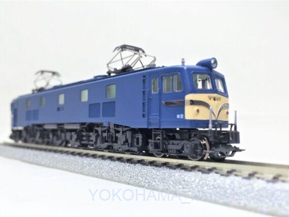 EF58 後期形大窓ブルー 入線です。KATO 3020-1 | NGaugeJP - 横濱模型
