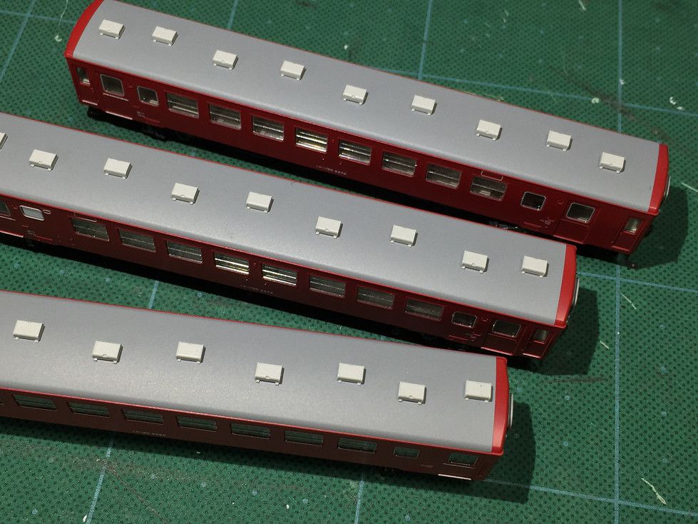 50系 赤い客車入線です。ついでに弄る その2 KATO 5142 / 5143