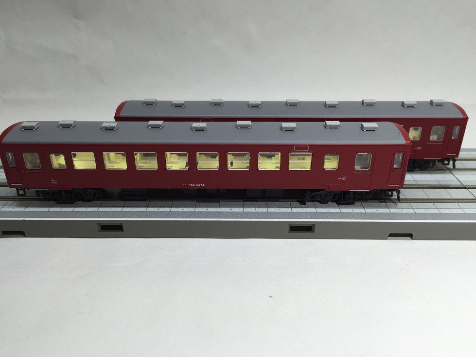 50系 赤い客車入線です。ついでに弄る その2 KATO 5142 / 5143