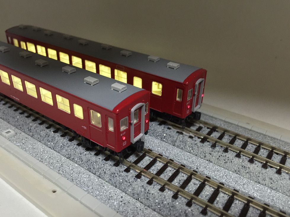 50系 赤い客車入線です。ついでに弄る その2 KATO 5142 / 5143