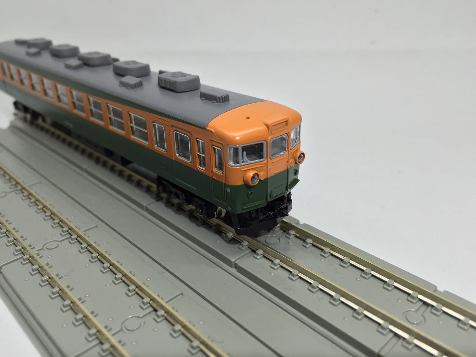 KATO「伊那」「こまがね」のクハ165を銀河モデルのパーツで試にTN化