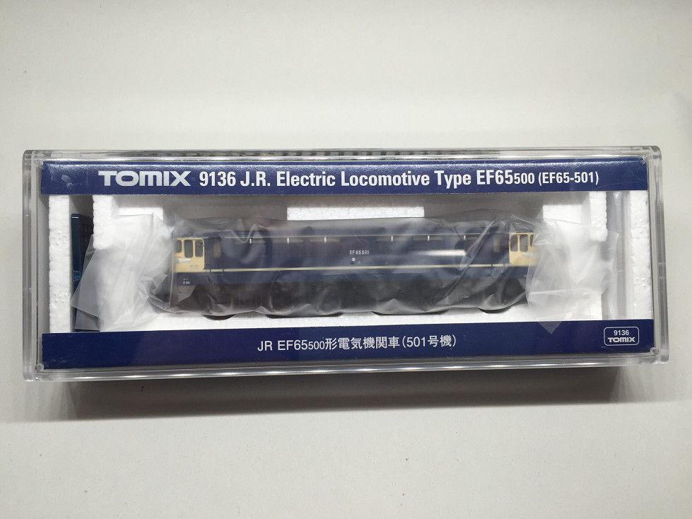 EF65 501号機 が入線です。TOMIX 9136 | NGaugeJP - 横濱模型 | 鉄道