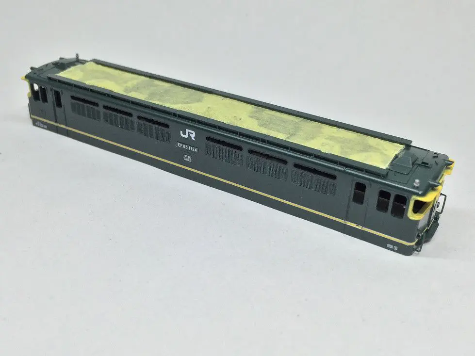 EF65 1124号機 トワイライト色を弄る。その2 TOMIX 9165 | NGaugeJP
