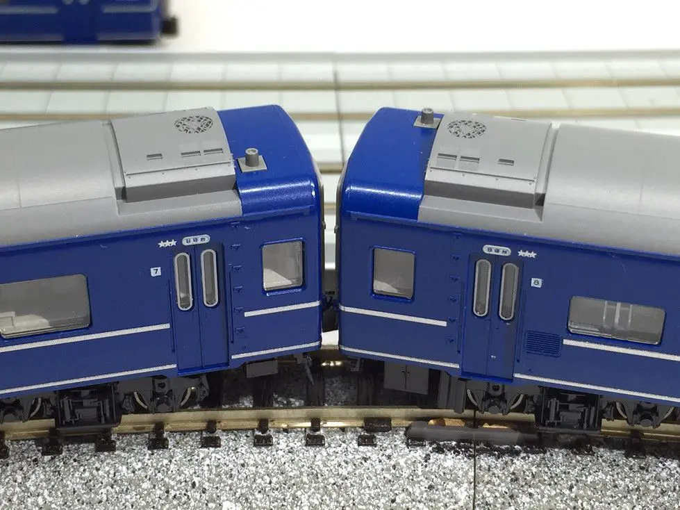 KATO 14系15形 「あかつき」 ブルートレイン 入線です。10-1360/10