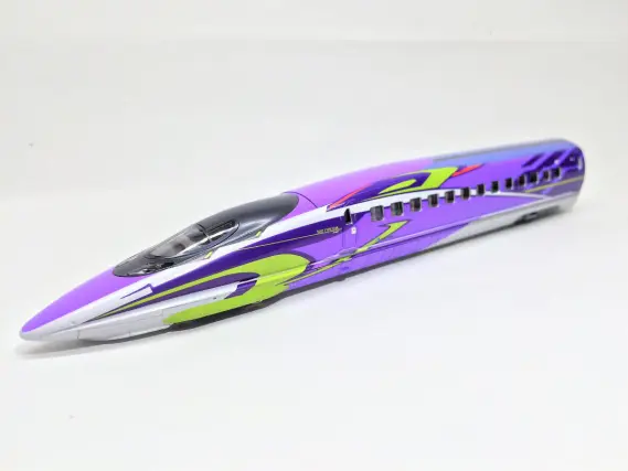 500系「500 TYPE EVA」が入線しました。 KATO 10-942 500系新幹線