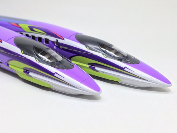 500系「500 TYPE EVA」が入線しました。 KATO 10-942 500系新幹線