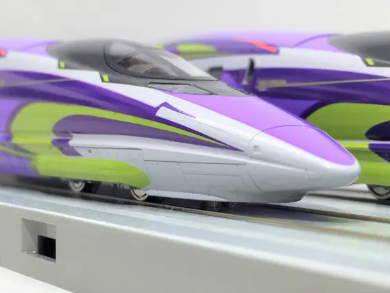 500系「500 TYPE EVA」が入線しました。 KATO 10-942 500系新幹線
