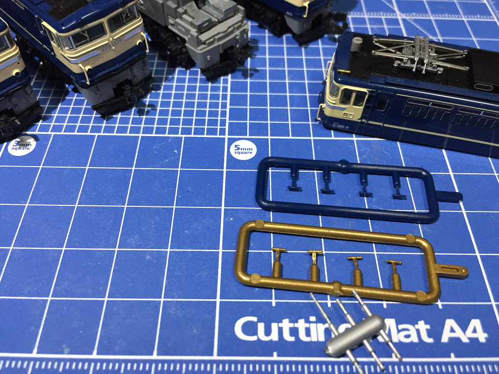 EF65 500番台 高崎機関区 535号機 539号機 541号機を弄る。入線済み