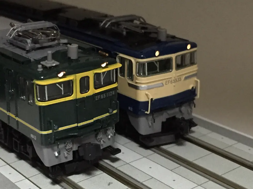 EF65 500番台 高崎機関区 535号機 539号機 541号機を弄る。入線済み