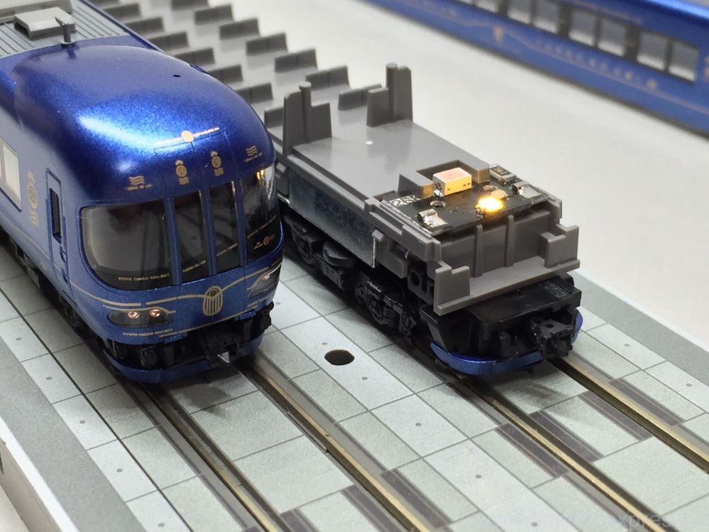 京都丹後鉄道 KTR8000形(丹後の海) 入線です。TOMIX 98017 ｜ 製品情報