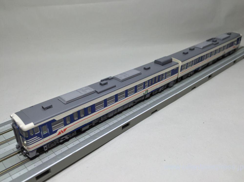キハ47 新潟色・青 入線です。TOMIX 98018 ｜ 製品情報｜製品検索