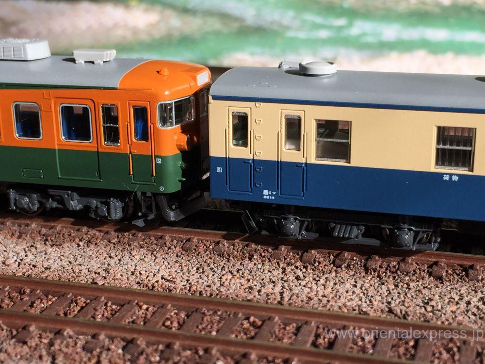 急行「アルプス」用 事業用車 入線です。 KATO 10-1390 | NGaugeJP