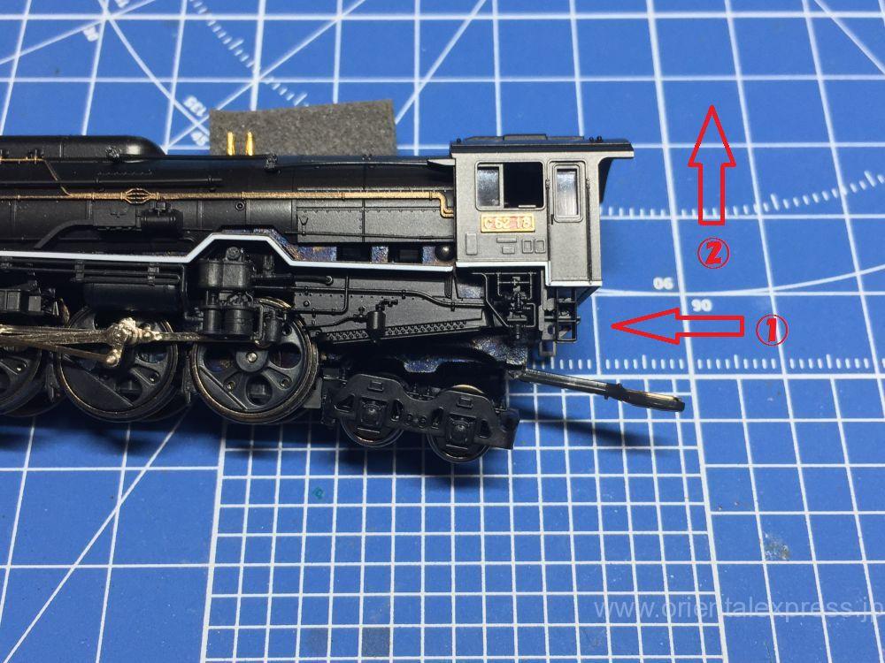 C62 18号機を弄る。その1 KATO 2019-1 ｜ 製品情報｜製品検索｜鉄道