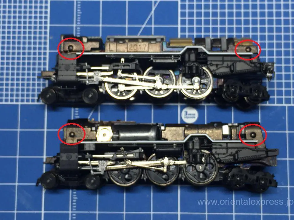 C62 18号機を弄る。その1 KATO 2019-1 | NGaugeJP - 横濱模型 | 鉄道