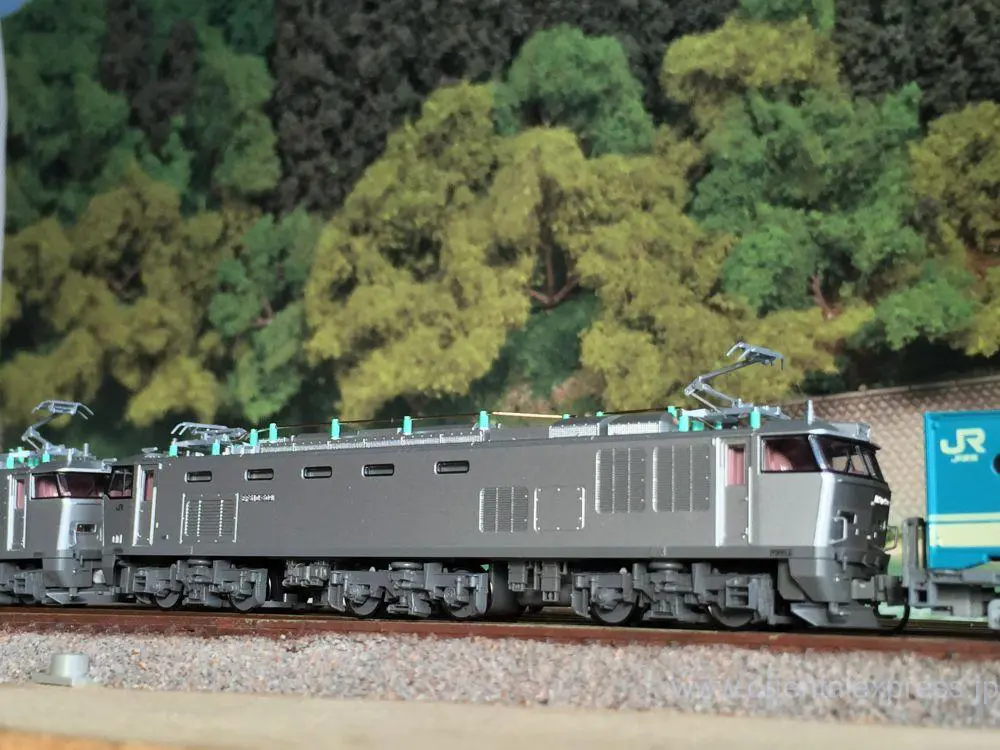 EF510-500 銀釜 入線です。KATO 3065-5 鉄は熱いうちに報告 | NGaugeJP
