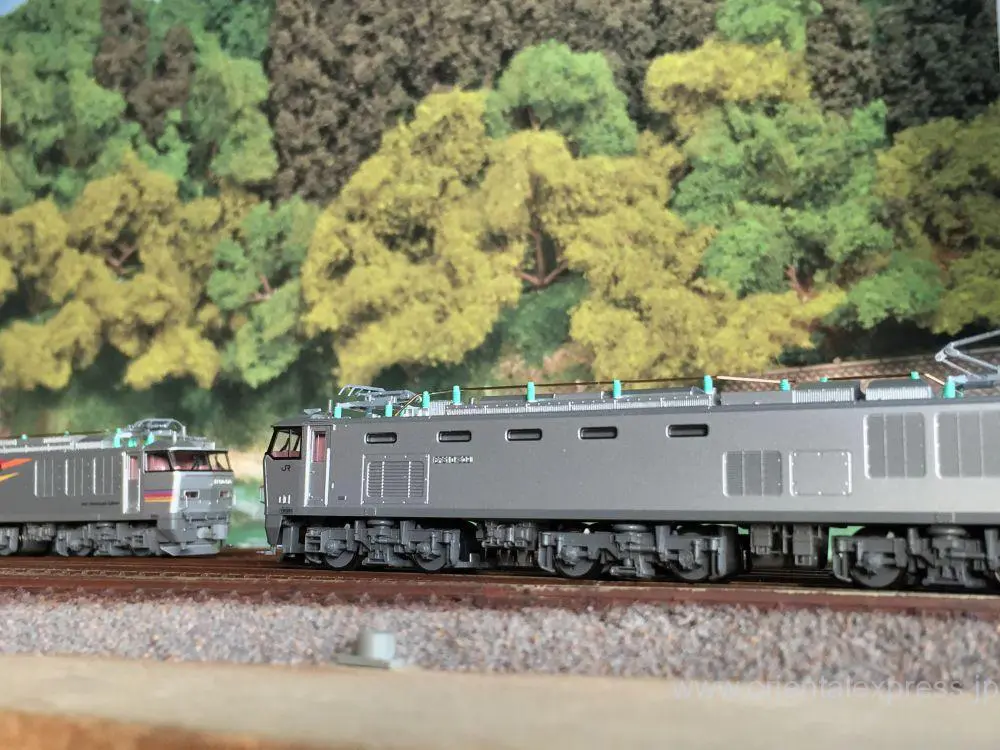 EF510-500 銀釜 入線です。KATO 3065-5 鉄は熱いうちに報告 | NGaugeJP