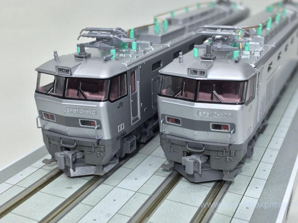 EF510-500 銀釜 入線です。KATO 3065-5 鉄は熱いうちに報告 ｜ 製品