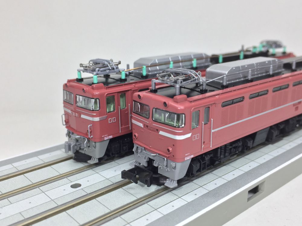 EF81 81号機 お召塗装 入線です。 TOMIX 9171 | NGaugeJP - 横濱模型