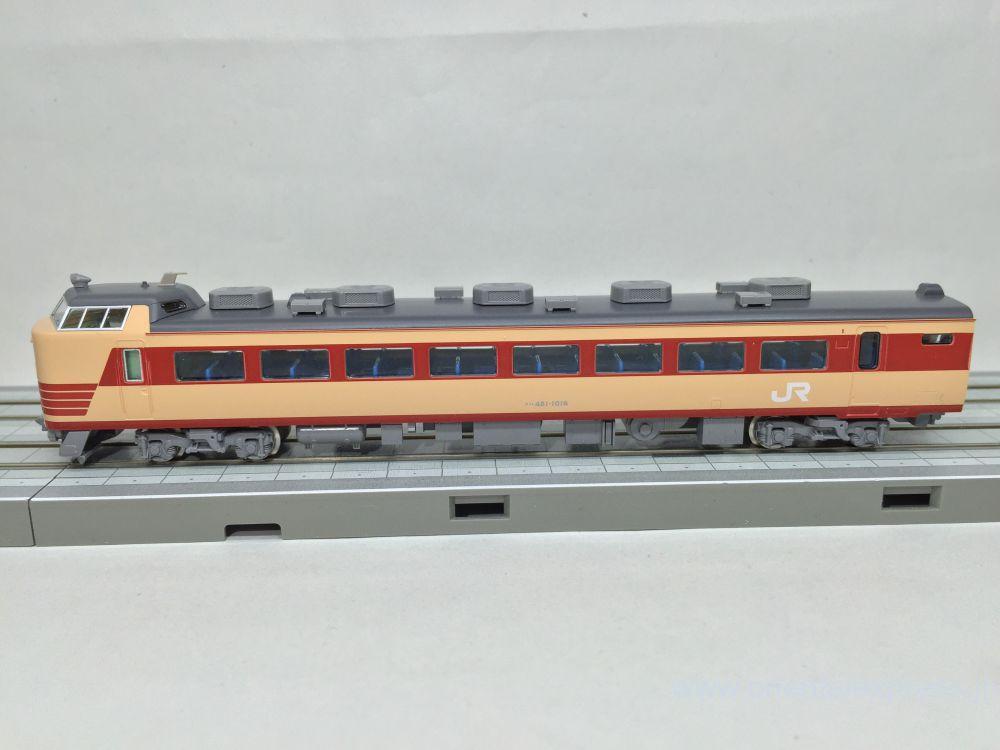 485系（仙台車両センターA1・A2編成）セット 入線です。TOMIX 98961