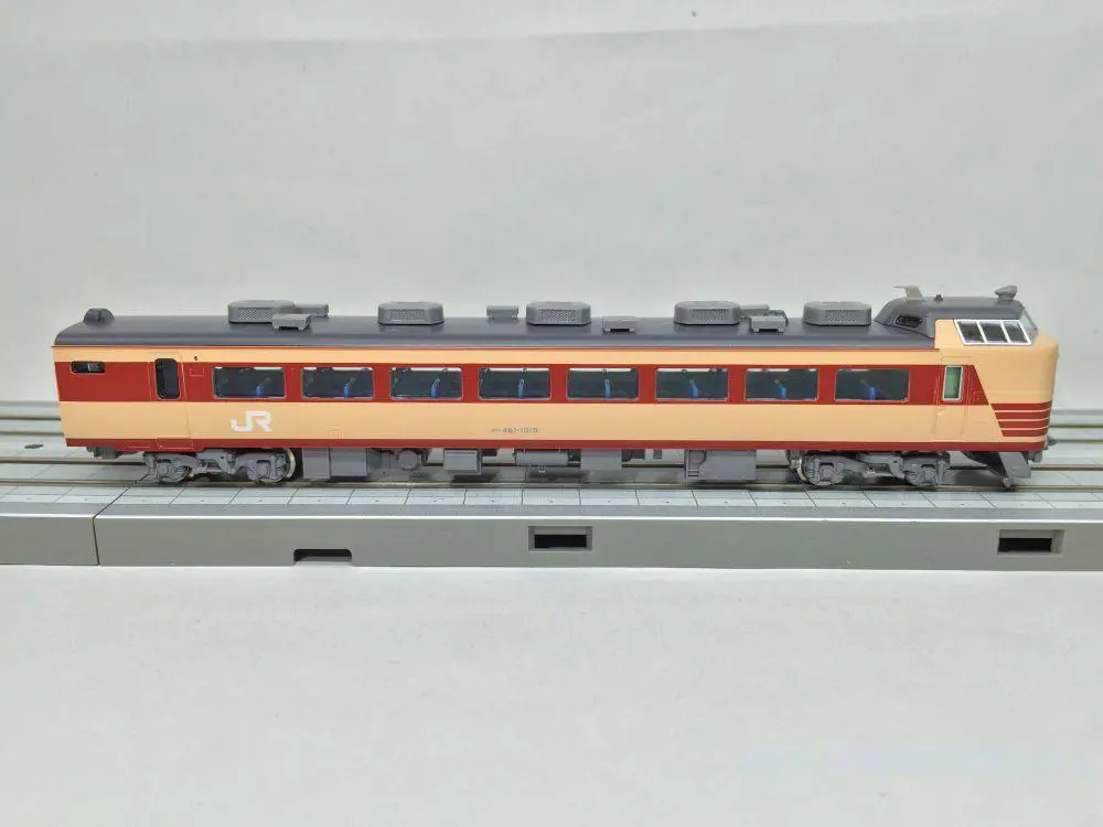 485系（仙台車両センターA1・A2編成）セット 入線です。TOMIX 98961