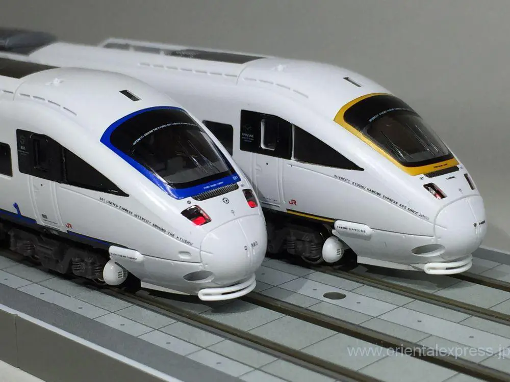 885系（2次車）＜アラウンド・ザ・九州＞入線！鉄は熱いうちに報告