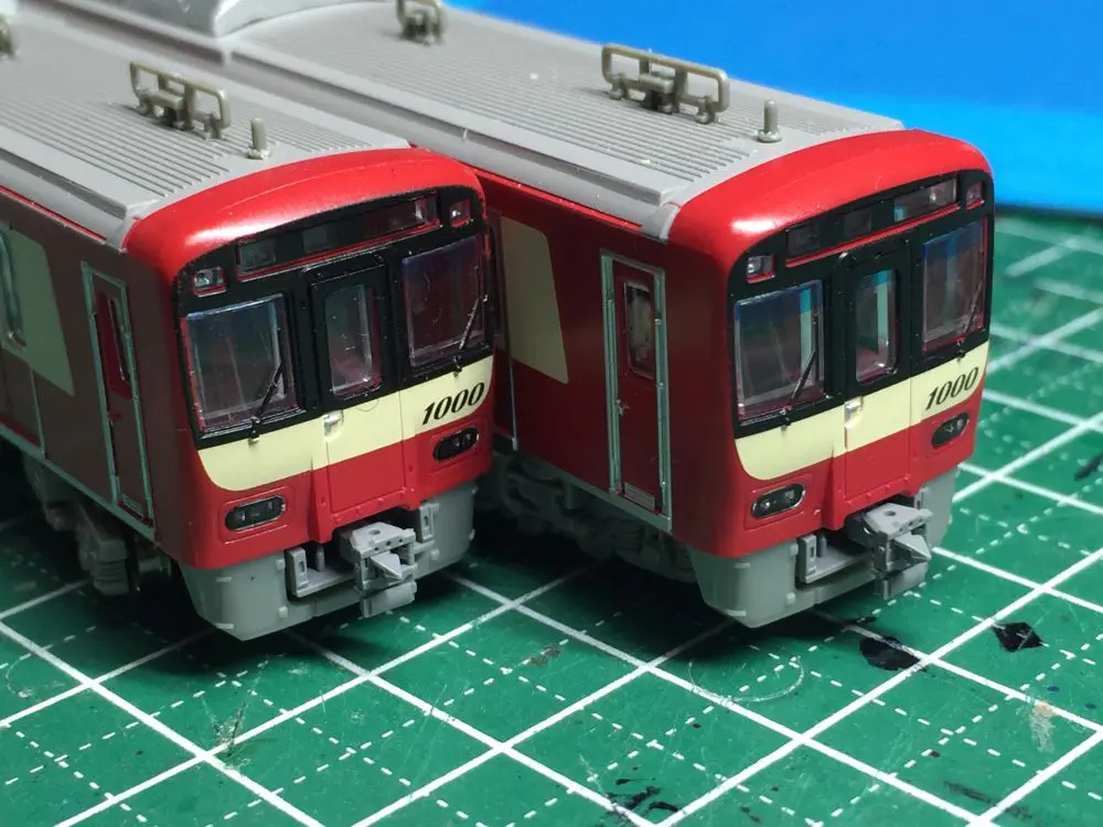 京急 新1000形 1800番台 1801編成を弄る。その2 走行化 トミーテック