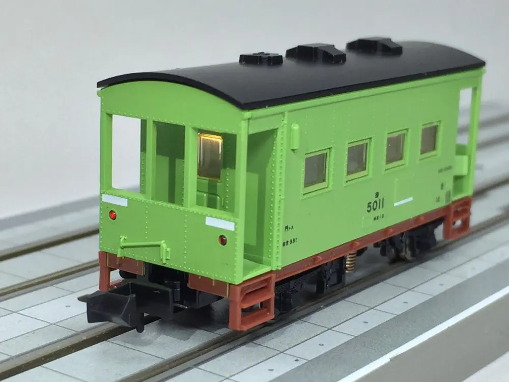 ヨ5000 黄緑6号 入線です。TOMIX 8715 たから号 ｜ 製品情報｜製品検索