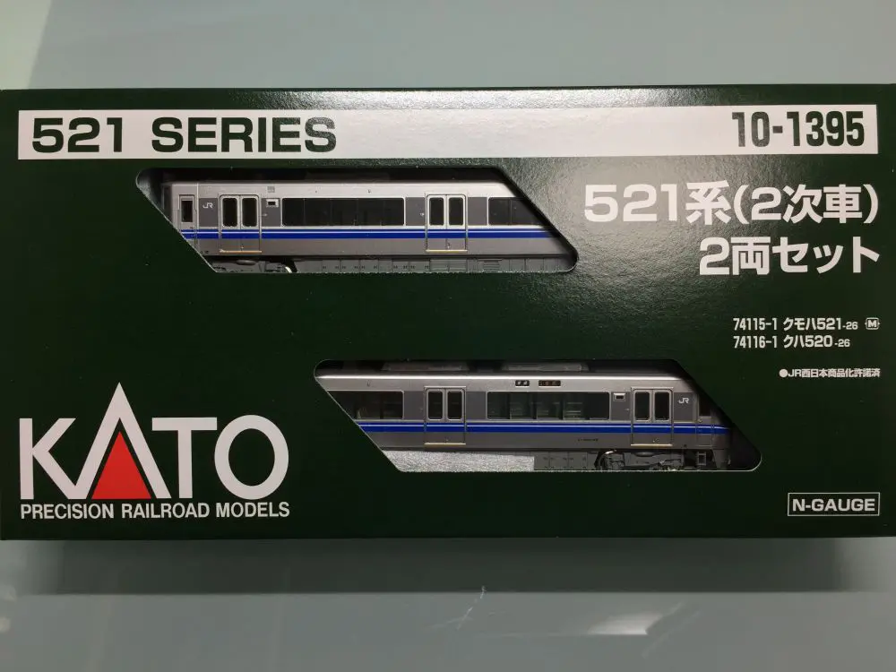 KATO 521系（2次車）入線です！ 品番：10-1395 ｜ 製品情報｜製品検索