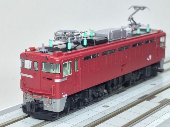 ED79シングルアームパンタ 入線 KATO 3076-1 鉄道模型