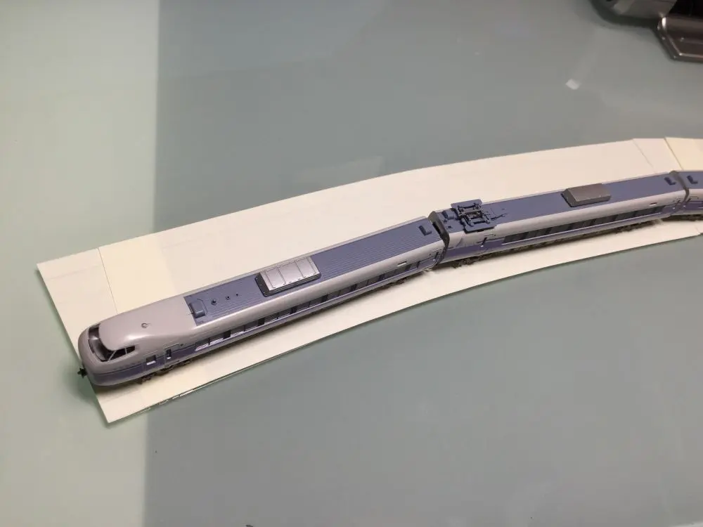 JR 鉄道模型 青色とカーブレール Amazon | トミーテック(TOMYTEC