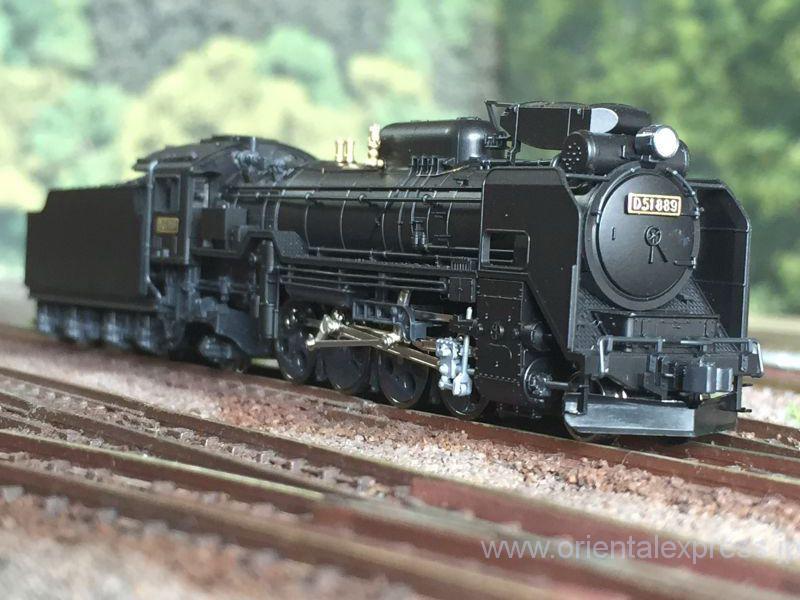 KATO D51 標準型を弄る。その2伯備線のD51 3重連化 品番:2016 ｜ 製品