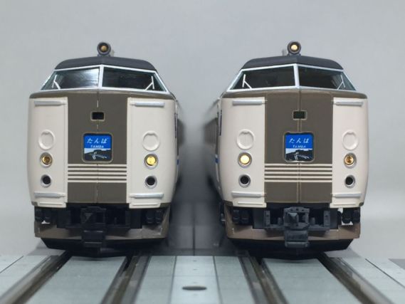183系 福知山電車区・クハ183-801セットが入線です。ぽちフェス戦利品