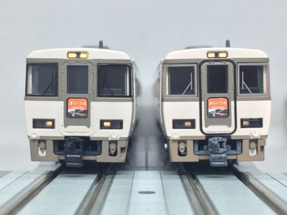 183系 福知山電車区・クハ183-801セットが入線です。ぽちフェス戦利品