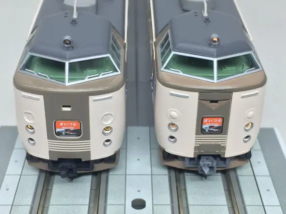 183系 福知山電車区・クハ183-801セットが入線です。ぽちフェス戦利品