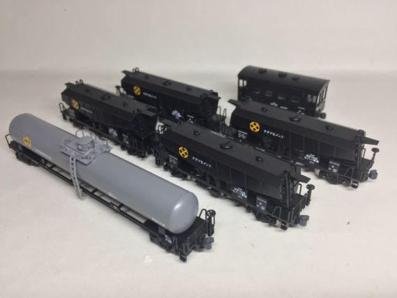 タキ25000＋ホキ5700 飯田線貨物列車4両セットの入線で～す(^^♪ #KATO