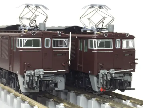 EF63 2次形・3次形JR仕様（茶）を弄る。ヘッドマークセットなど KATO