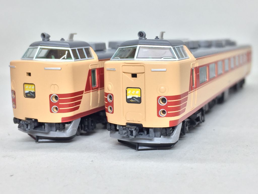 中古TOMIX 北近畿クハ183-801セット（183系・485系）入線しました 